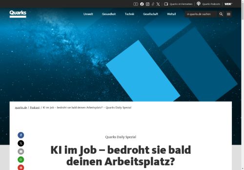 Vorschaubild KI im Job – Bedroht sie bald deinen Arbeitsplatz?