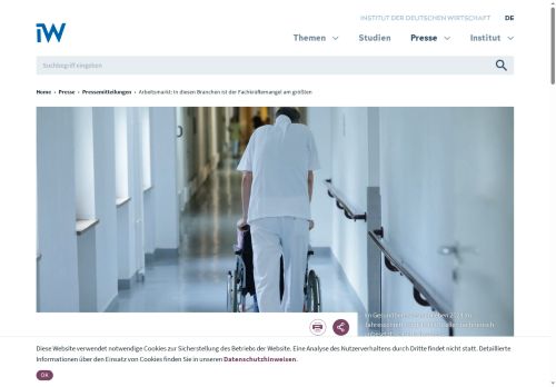 Vorschaubild Arbeitsmarkt: In diesen Branchen ist der Fachkräftemangel am größten