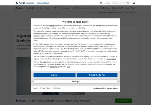 Vorschaubild Angestellte nutzen mit KI gesparte Zeit, um KI-Ergebnisse zu korrigieren