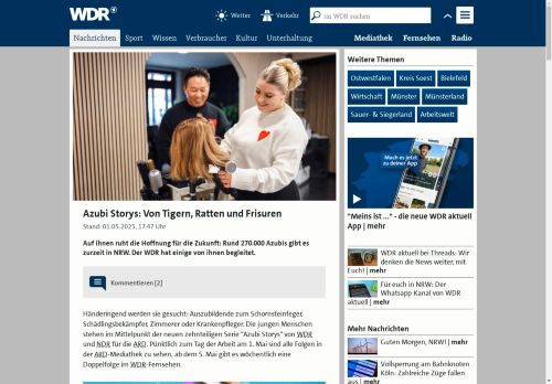 Vorschaubild Azubi Storys: Wie der Berufseinstieg abläuft