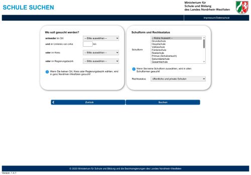 Vorschaubild Schule-Suche Nordrhein-Westfalen